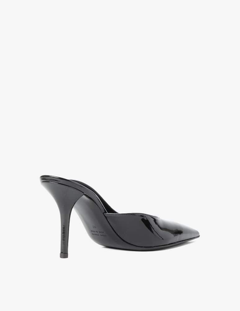 rinascente Gia Borghini Mule in pelle verniciata Abella