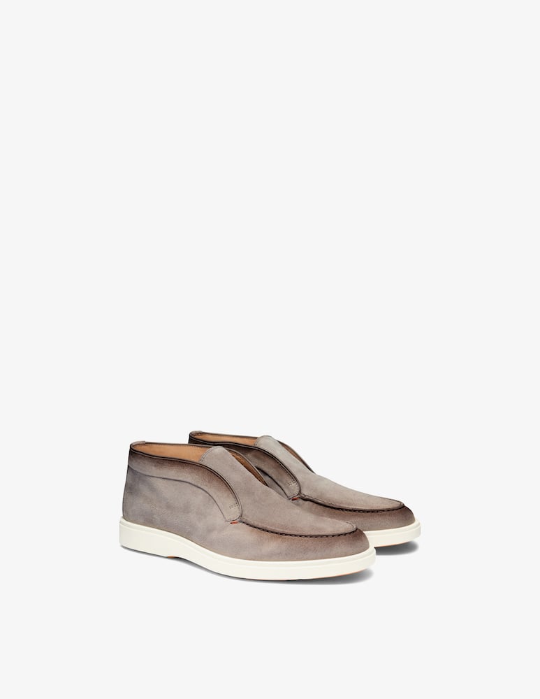 Santoni Suede slip on desert boots - picture 3 Santoni Suede slip on desert boots - picture 3