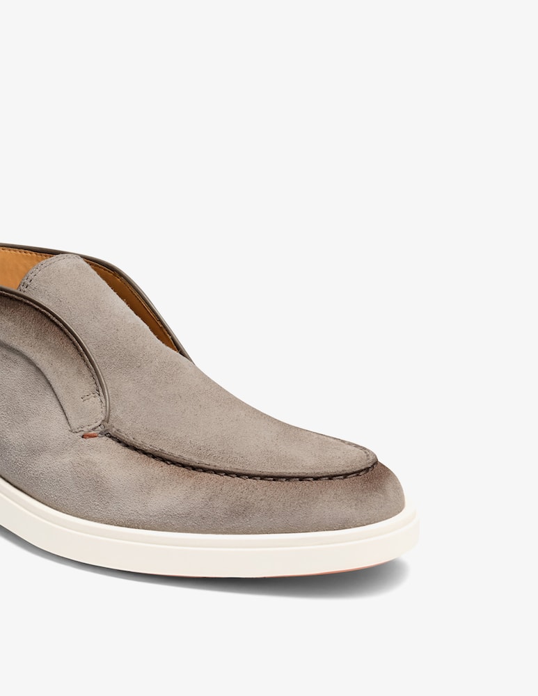 Santoni Suede slip on desert boots - picture 4 Santoni Suede slip on desert boots - picture 4