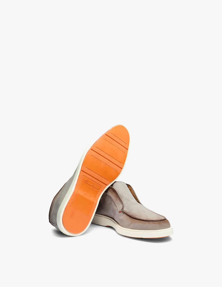Santoni Suede slip on desert boots - picture 6 Santoni Suede slip on desert boots - picture 6