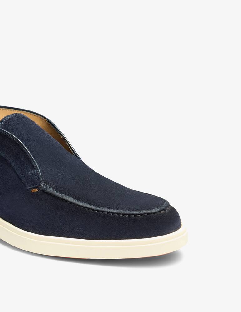 rinascente Santoni Polacchini in pelle scamosciata