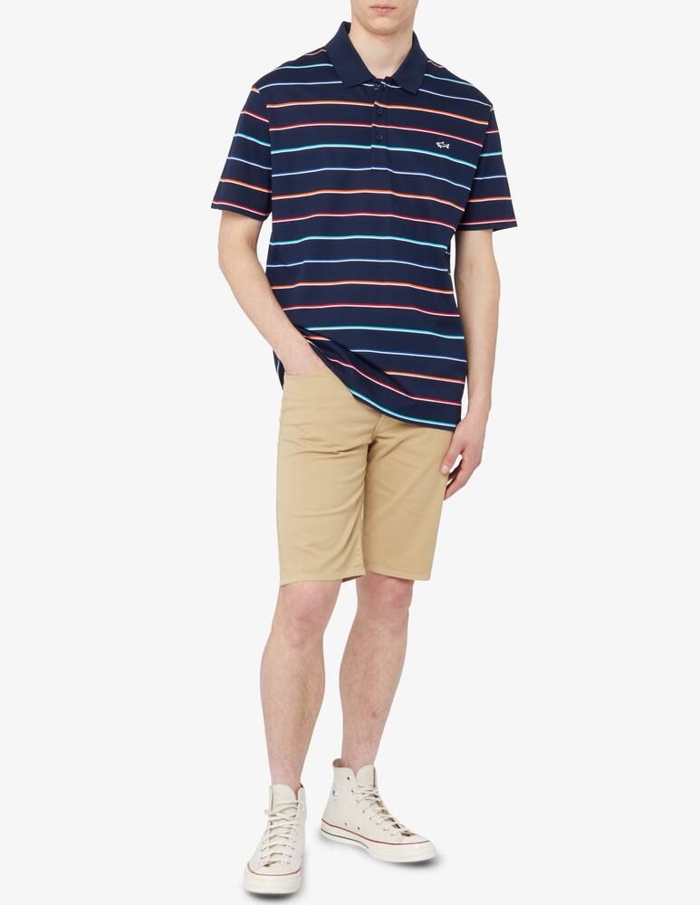 rinascente Roy Roger's 5 pockets 529 short gabardina trousers