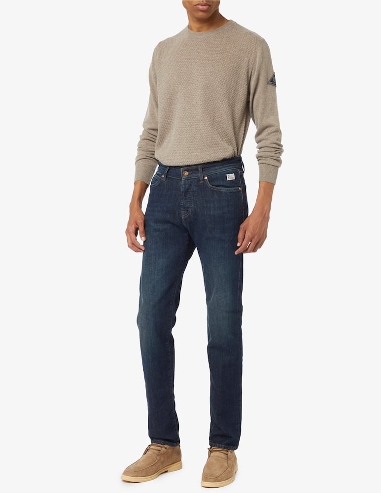 rinascente Roy Roger's Maglia girocollo lana f12 punto goffrato