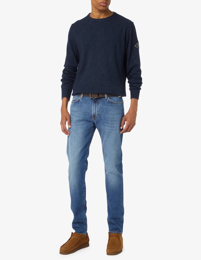 rinascente Roy Roger's Maglia girocollo lana f12 punto goffrato