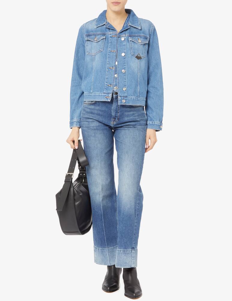 rinascente Roy Roger's Giacca di jeans in cotone Ross