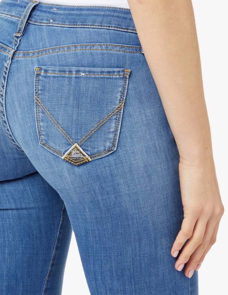 rinascente Roy Roger's Mickey jeans with elastic