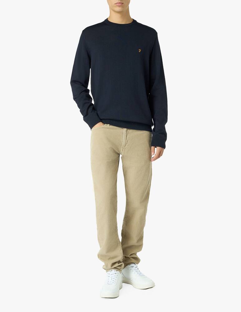 rinascente Roy Roger's Pantaloni 5 tasche slim fit in velluto 1500r