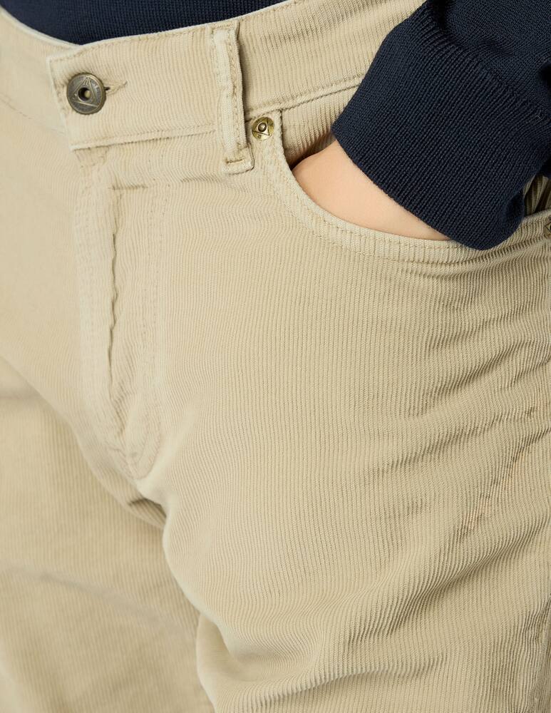 rinascente Roy Roger's Pantaloni 5 tasche slim fit in velluto 1500r