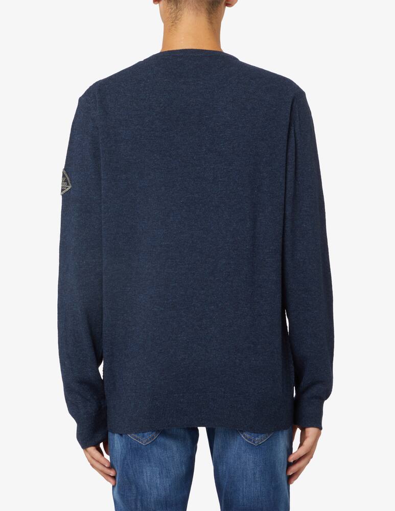 rinascente Roy Roger's Maglia girocollo in lana f12 punto goffrato