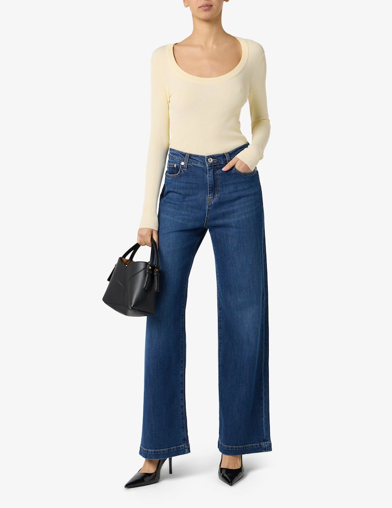 rinascente Roy Roger's Jeans a gamba larga Marta 