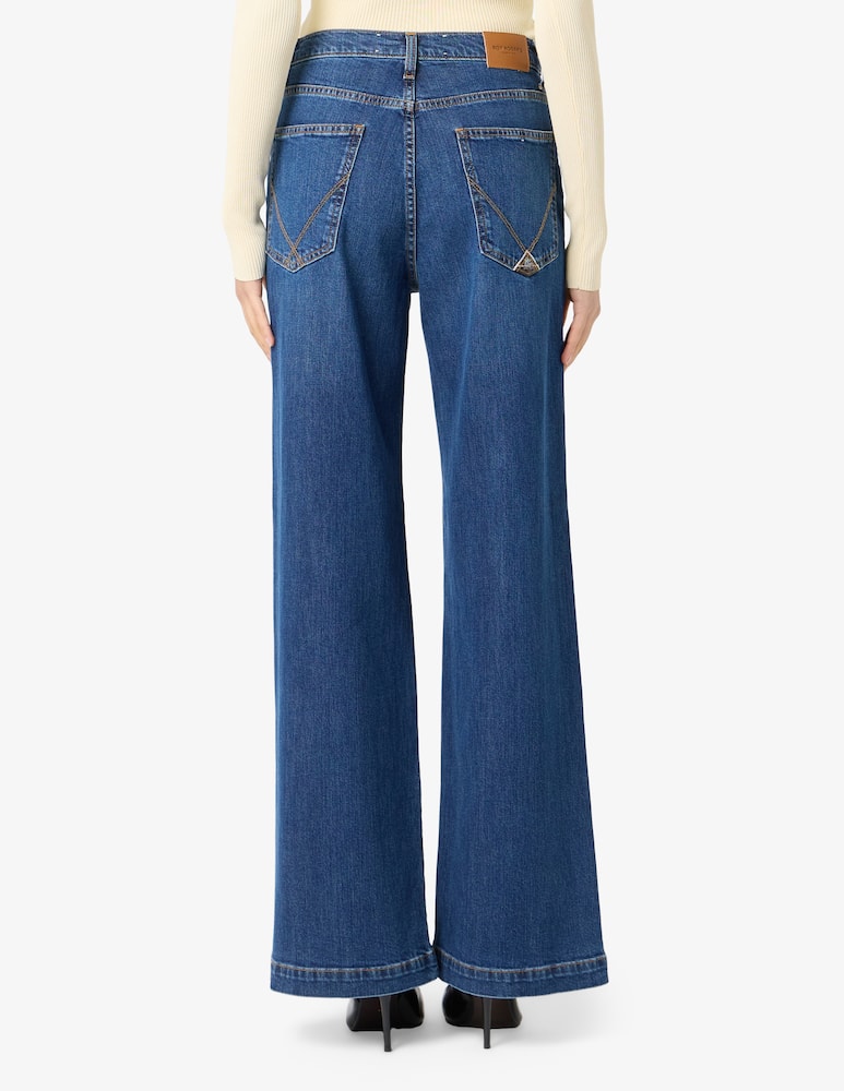 rinascente Roy Roger's Jeans a gamba larga Marta 