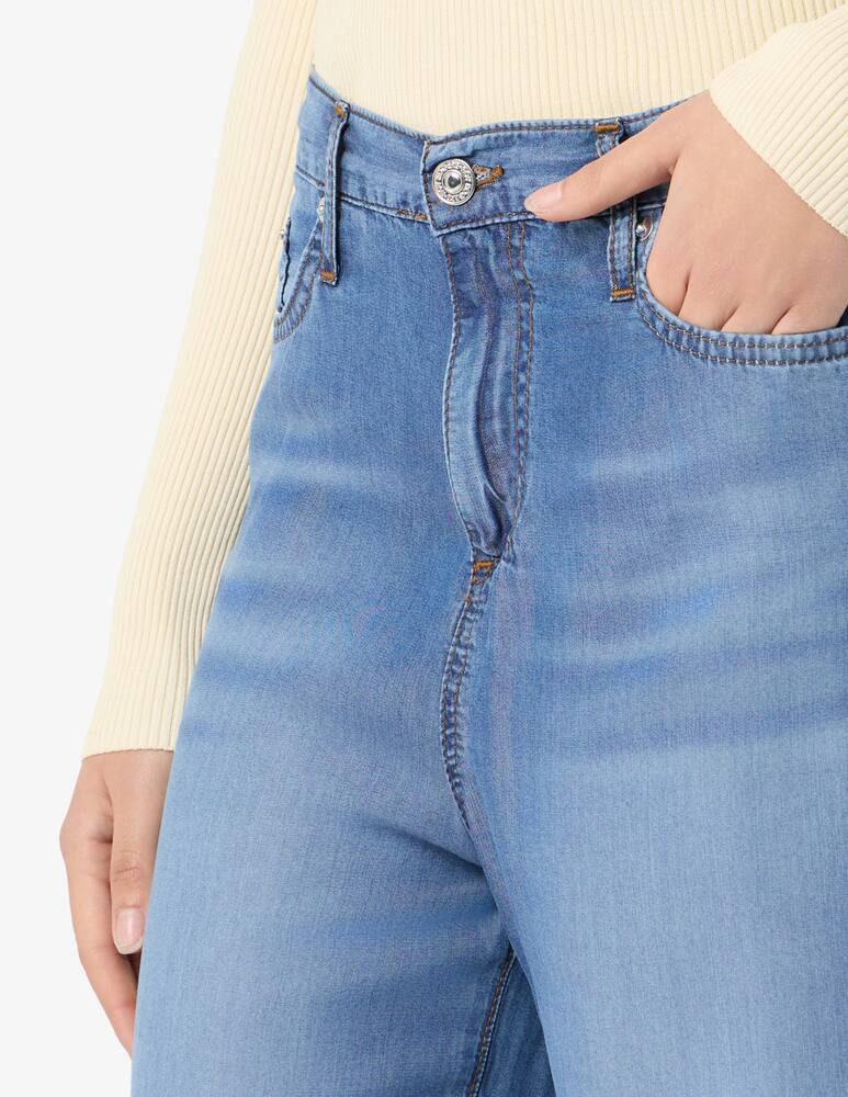 rinascente Roy Roger's Marta denim wide-leg trousers