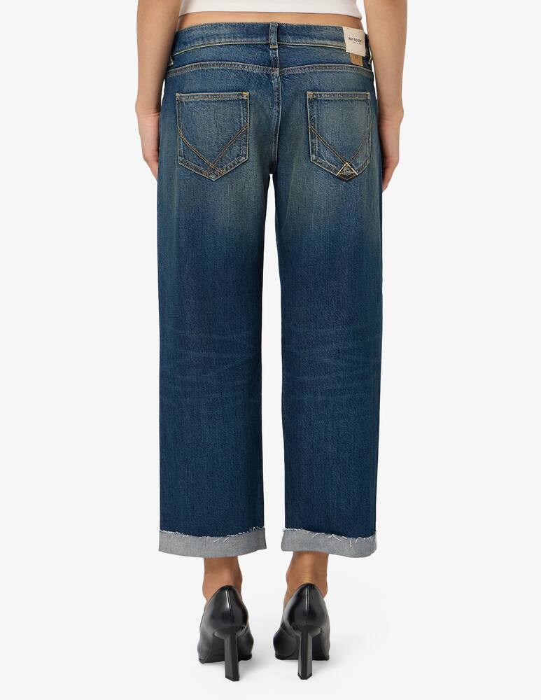 rinascente Roy Roger's Oskar denim cotton trousers