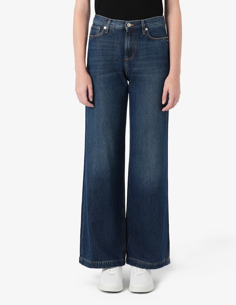 Roy Roger's Jeans a gamba larga Marta - immagine 1 Roy Roger's Jeans a gamba larga Marta - immagine 1