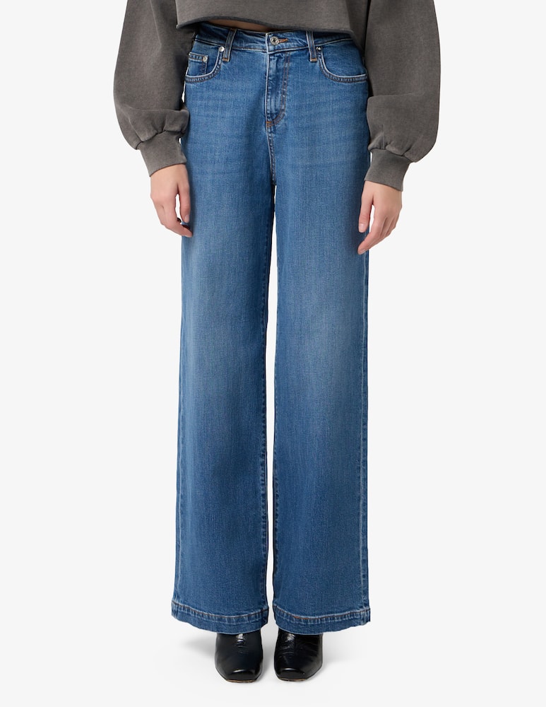 rinascente Roy Roger's Marta denim trousers
