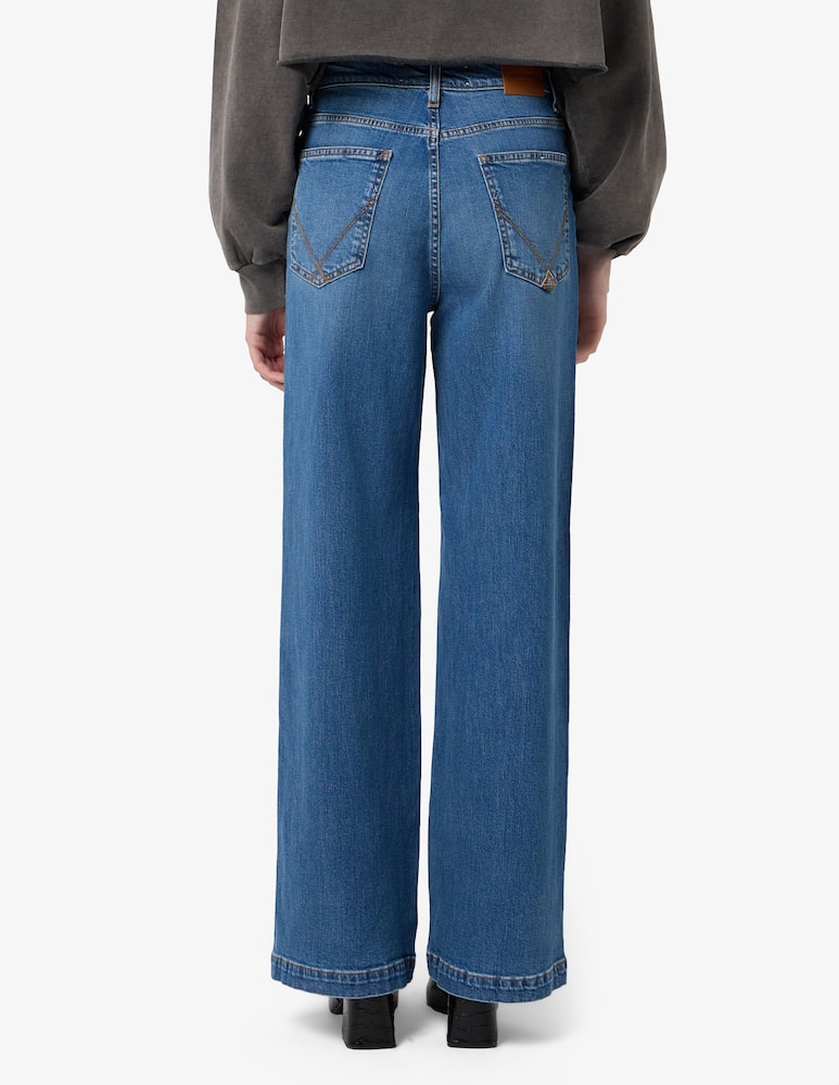 rinascente Roy Roger's Marta denim trousers