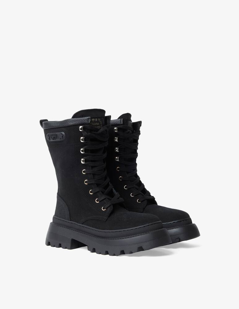 rinascente Chiara Ferragni Eye Star combat boots