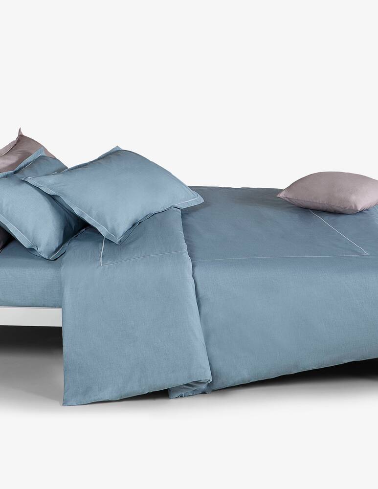 rinascente Tessitura Randi Color Set Copripiumino In Percalle Matrimoniale