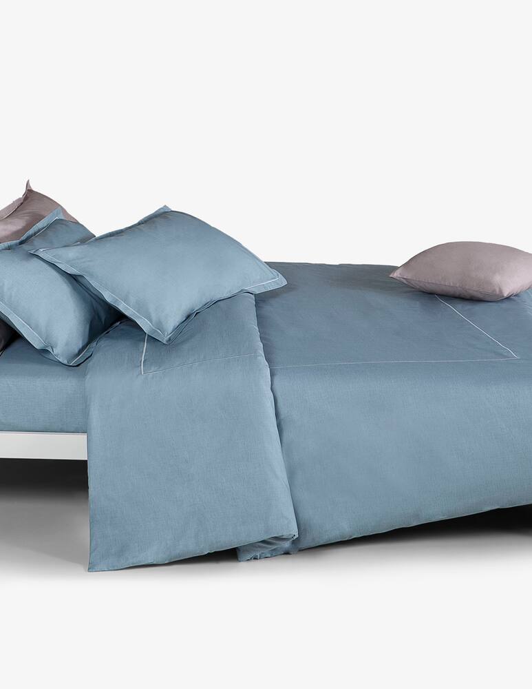 rinascente Tessitura Randi Color Set Copripiumino In Percalle Matrimoniale