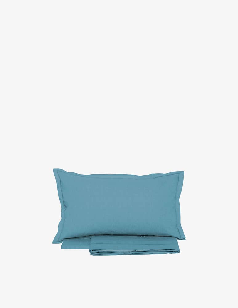 rinascente Tessitura Randi Color Bed Sheet Full Set Double Bed