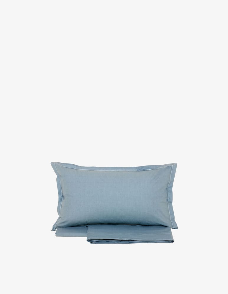 rinascente Tessitura Randi Color Set Lenzuola In Percalle Matrimoniale