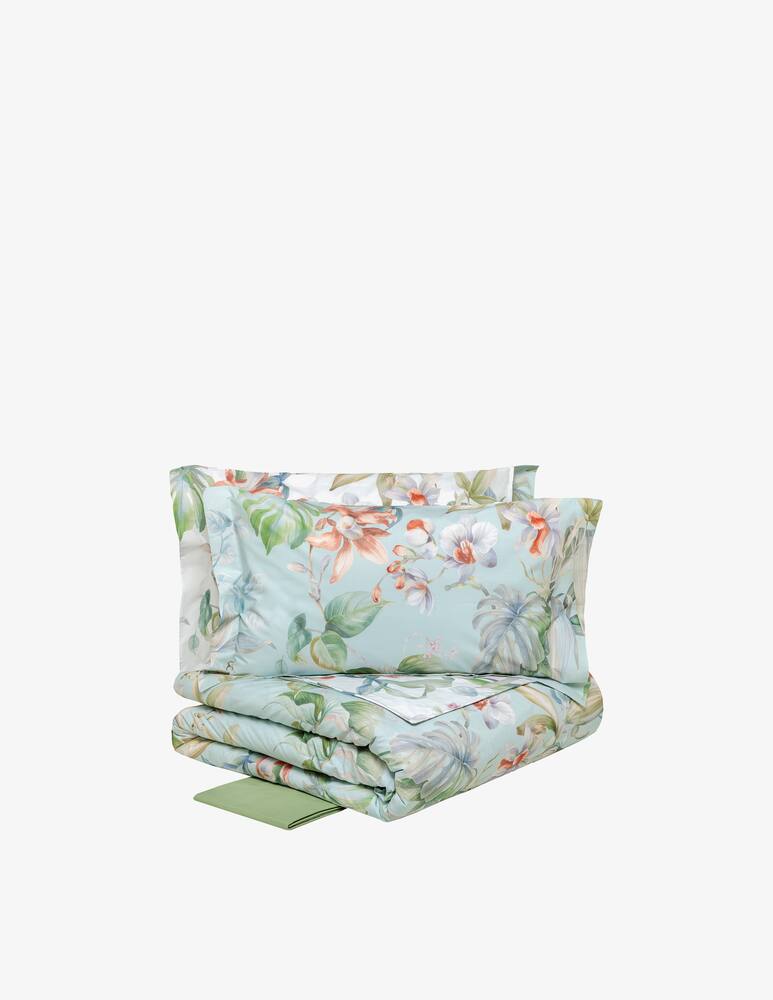 rinascente Tessitura Randi Calathea double duvet cover set in pure cotton percale