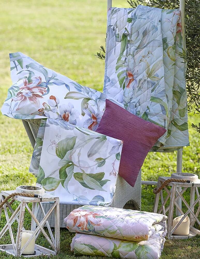 rinascente Tessitura Randi Calathea quilt in pure cottone percale