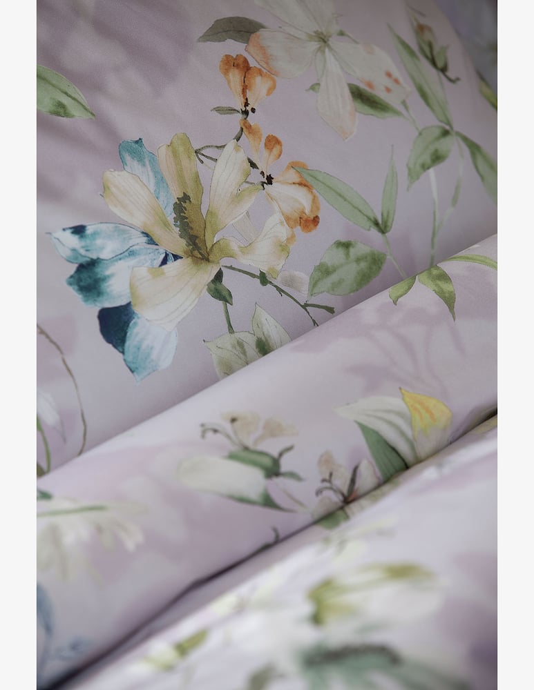 Tessitura Randi Fresia double duvet cover set in pure cotton percale - picture 3 Tessitura Randi Fresia double duvet cover set in pure cotton percale - picture 3