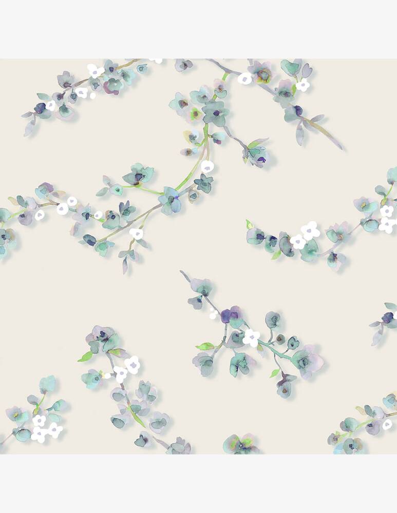 rinascente Tessitura Randi Almond double duvet cover set in pure cotton satin 300TC