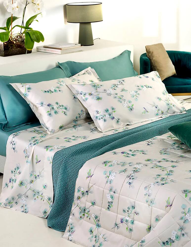 rinascente Tessitura Randi Almond quilt in pure cotton satin 300TC