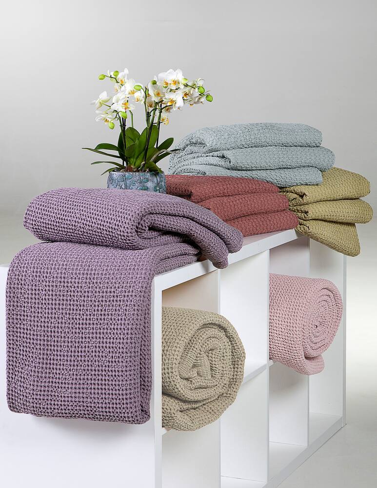 rinascente Tessitura Randi Arnia bedspread pure cotton piquet