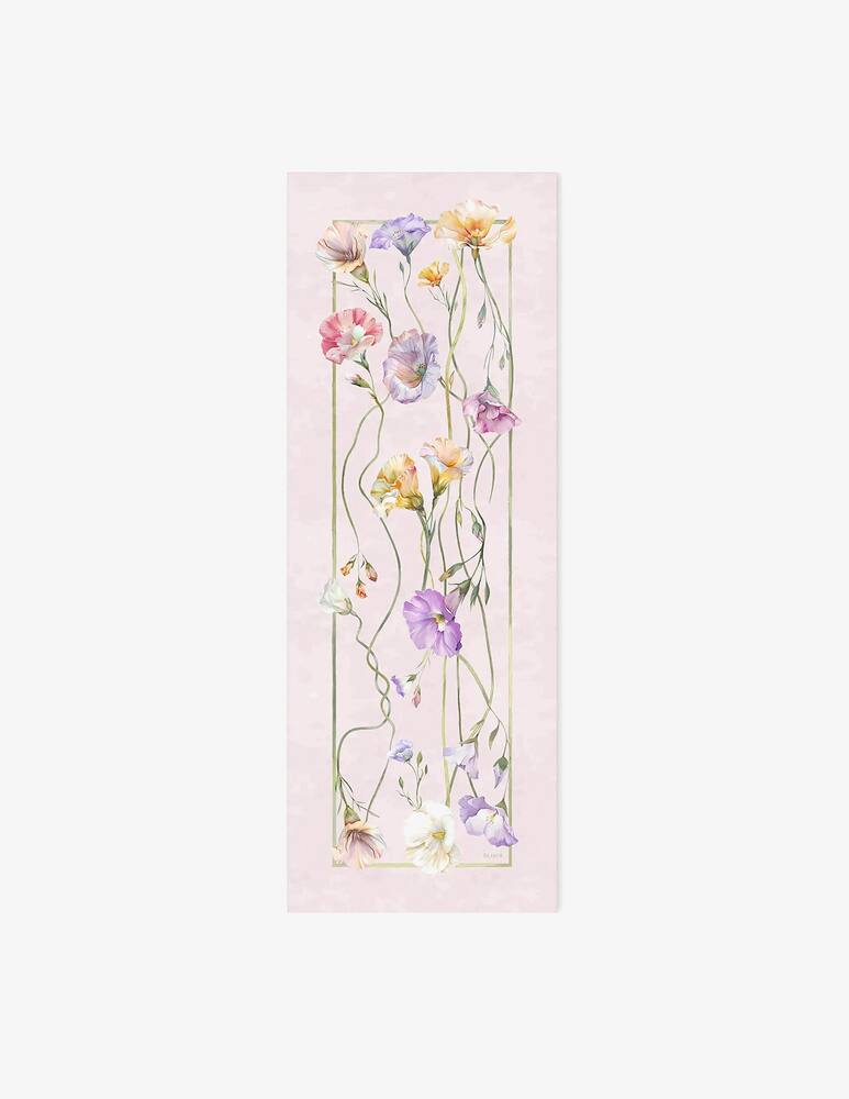 rinascente Tessitura Randi Lisianthus runner pure cotton digitally printed