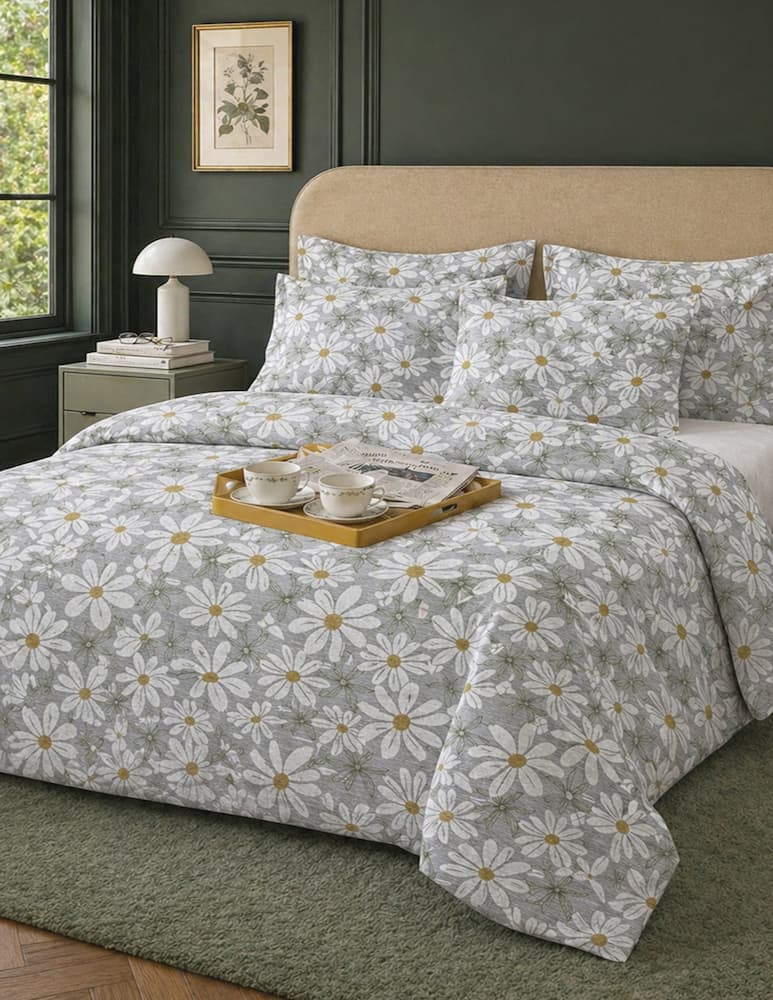Tessitura Randi Flower Parure Lenzuola In Raso - immagine 2 Tessitura Randi Flower Parure Lenzuola In Raso - immagine 2