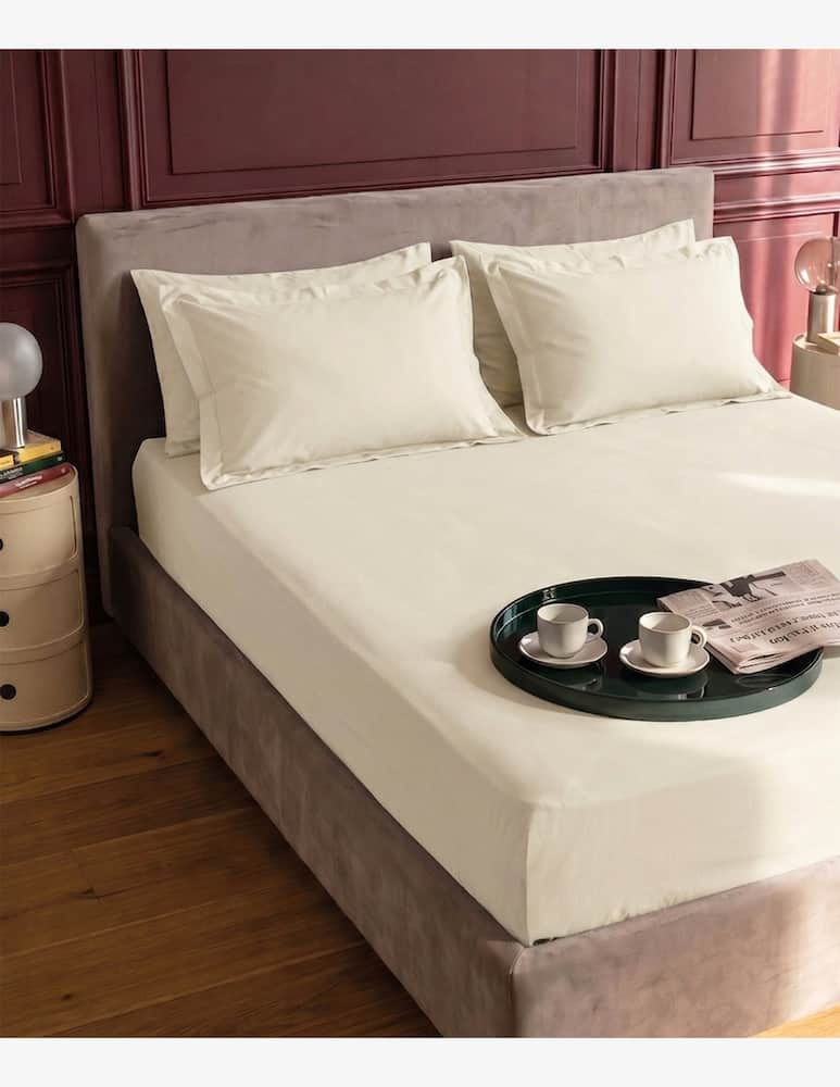 rinascente Tessitura Randi Luce Satin Fitted Sheet