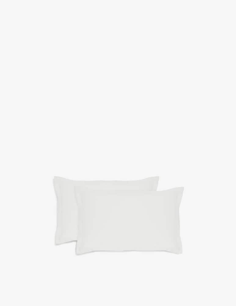 rinascente Tessitura Randi Luce 2-Piece Cotton Satin Pillowcase Set