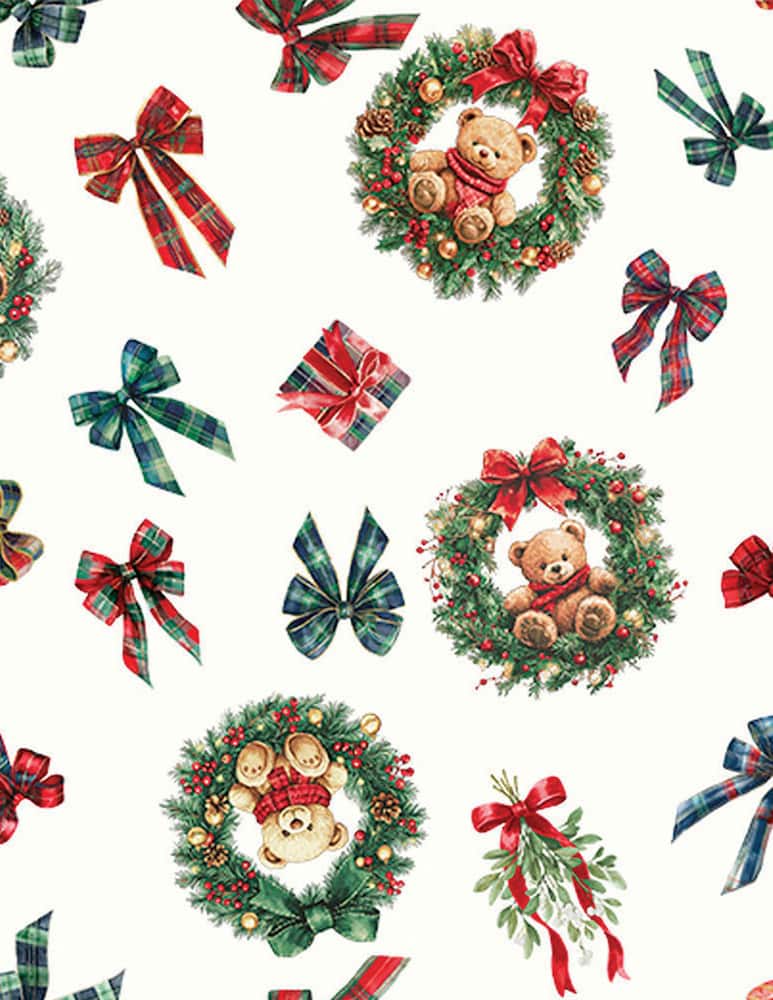Tessitura Randi Tovaglia Rettangolare Christmas Teddy - immagine 3 Tessitura Randi Tovaglia Rettangolare Christmas Teddy - immagine 3