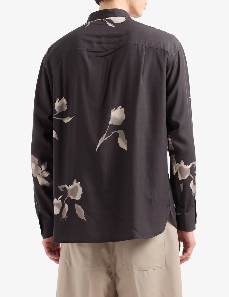 rinascente Emporio Armani Camicia fiori viscosa