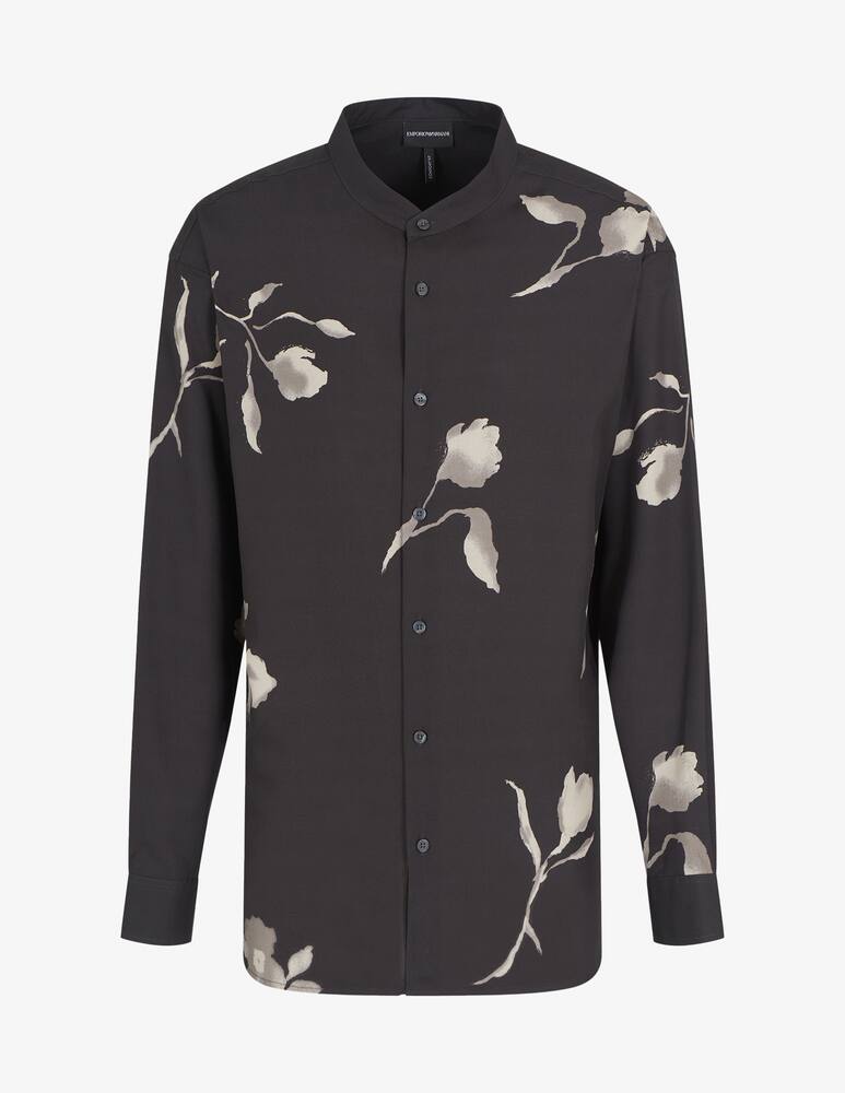 rinascente Emporio Armani Camicia fiori viscosa
