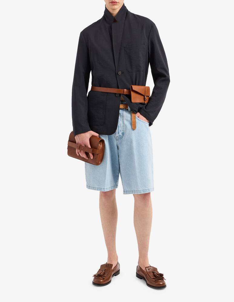 rinascente Emporio Armani Seersucker blazer