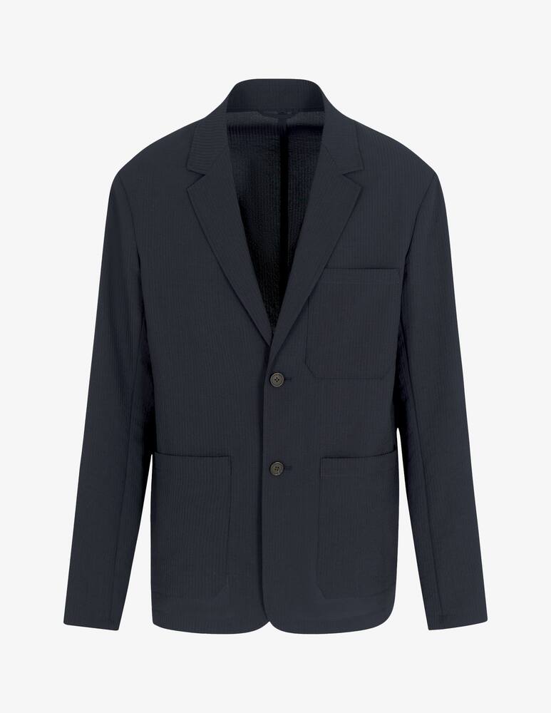 rinascente Emporio Armani Seersucker blazer