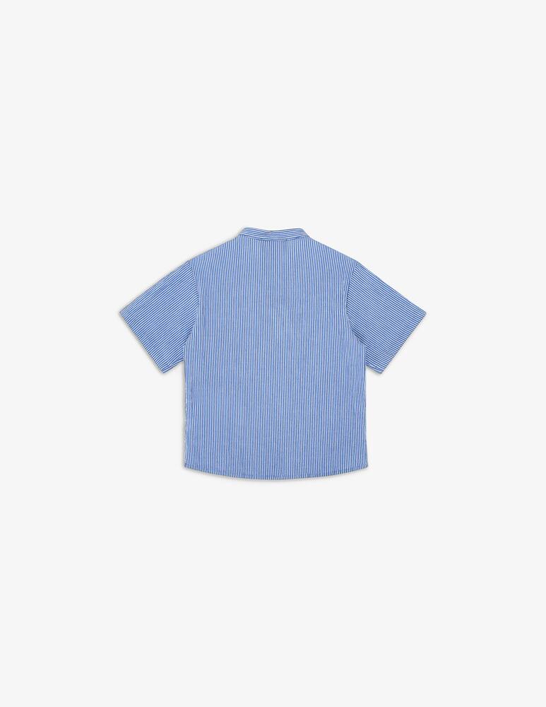 rinascente Emporio Armani Henley striped shirt