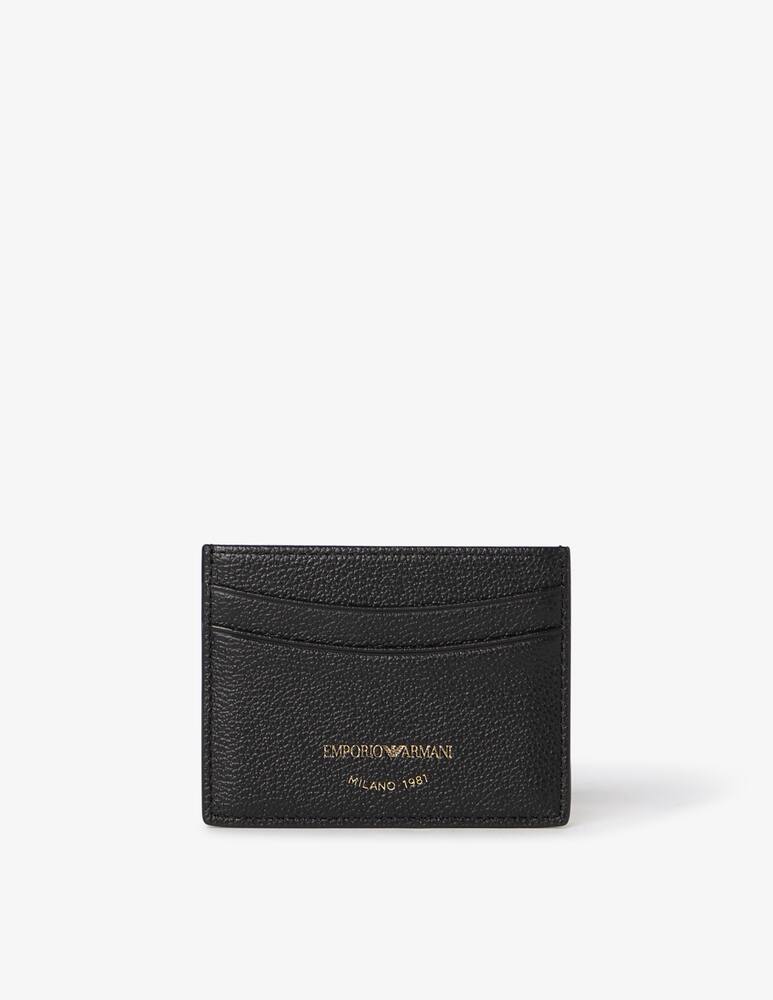 rinascente Emporio Armani Leather card holder