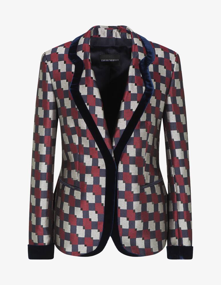rinascente Emporio Armani Blazer a quadri