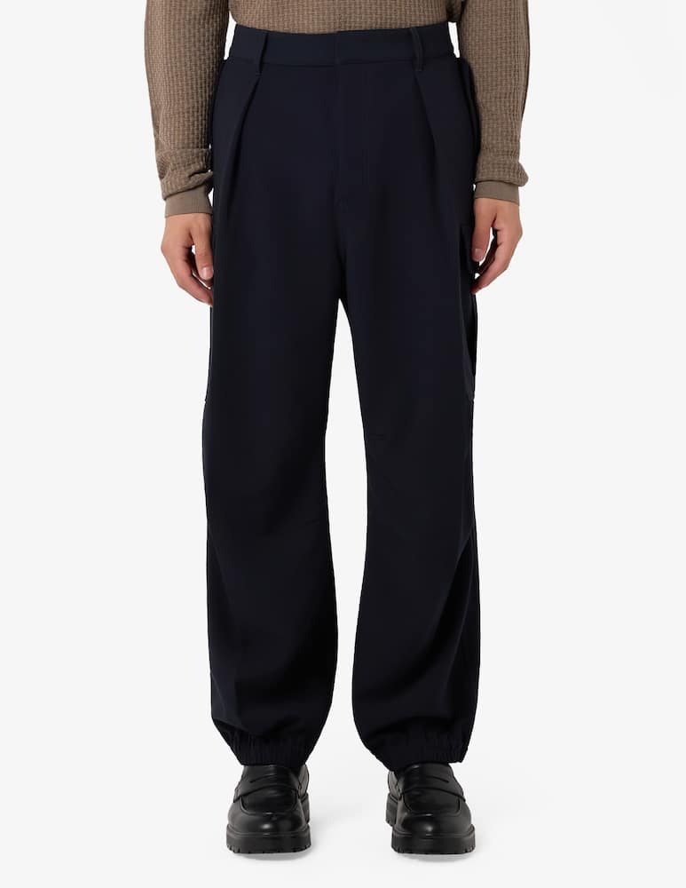 rinascente Emporio Armani Pantaloni cargo viscosa twill