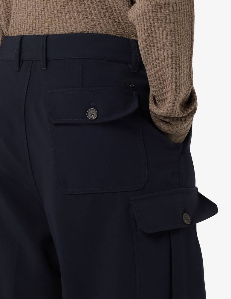 rinascente Emporio Armani Pantaloni cargo viscosa twill