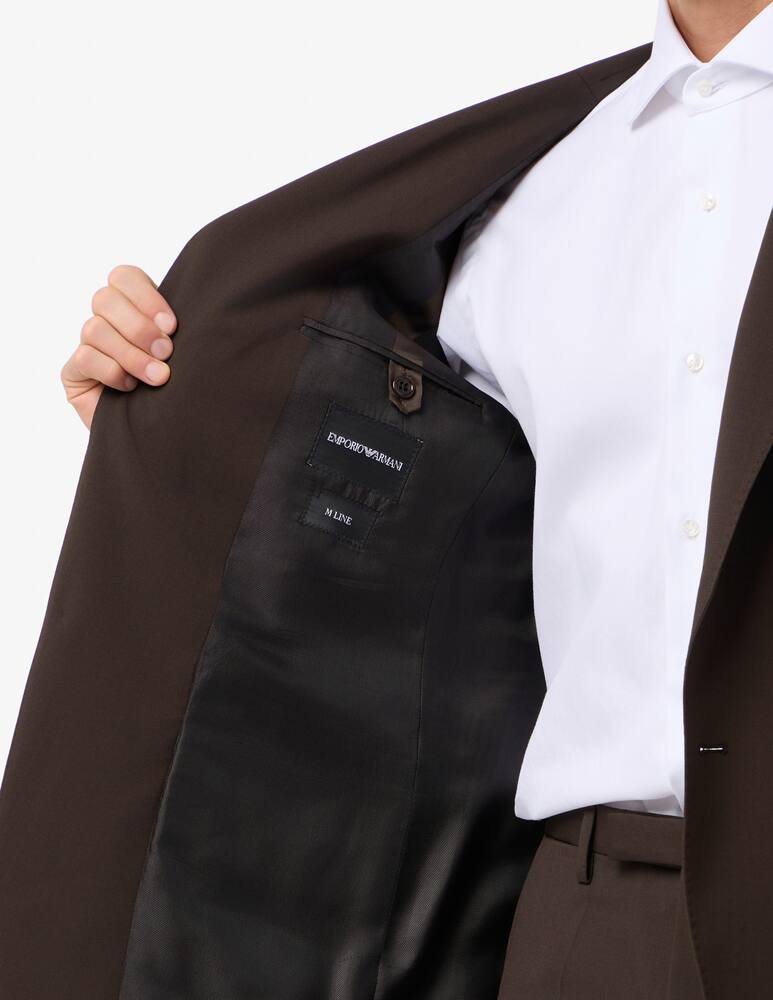 rinascente Emporio Armani Abito in lana tropical M Line D7