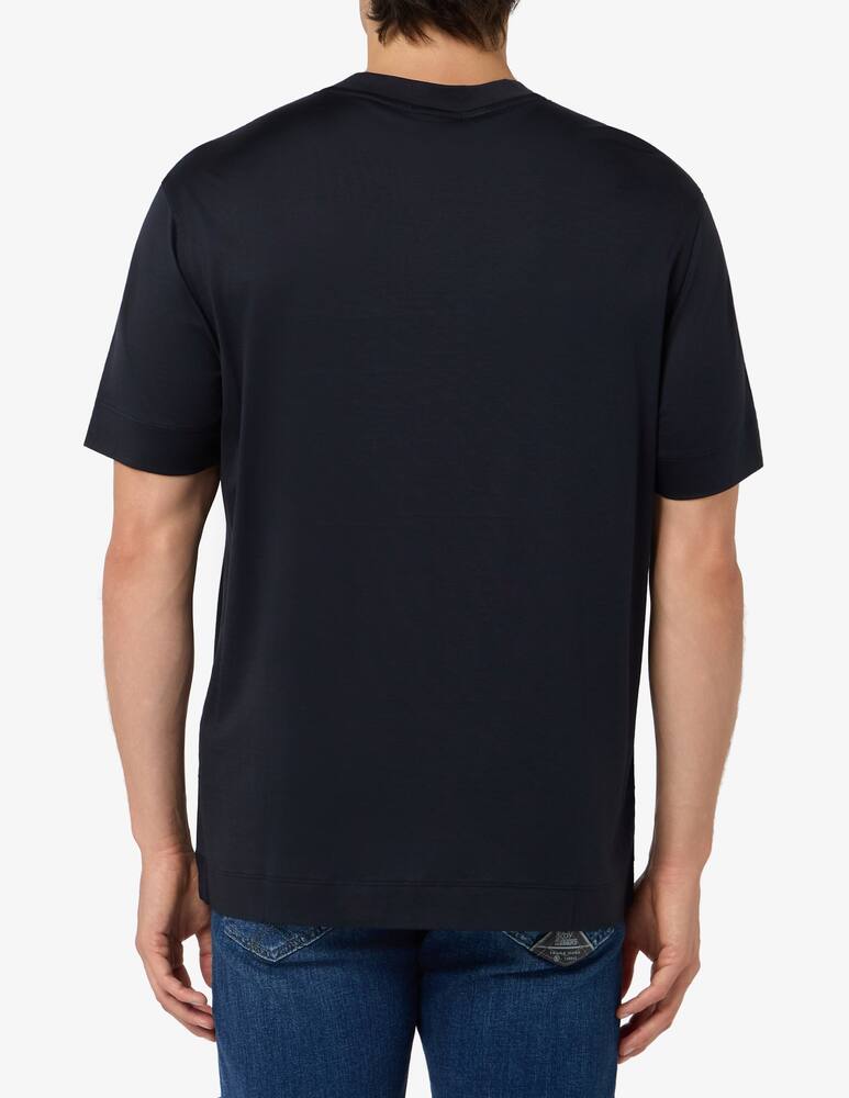 rinascente Emporio Armani Lyocell logo t-shirt