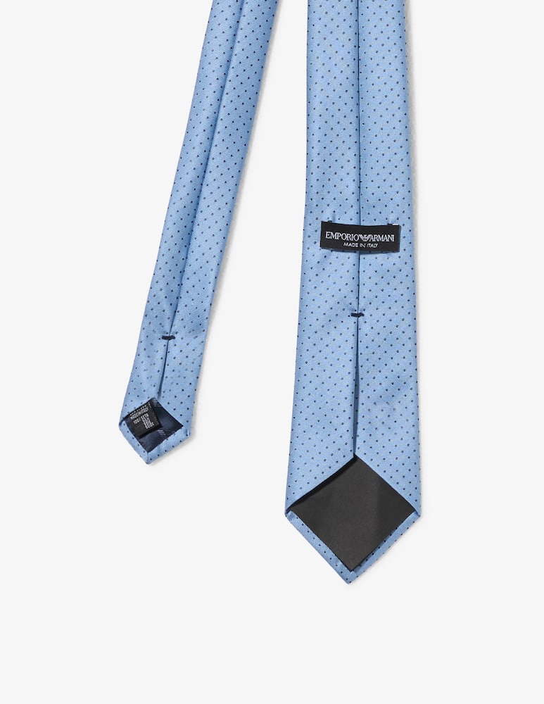 rinascente Emporio Armani Cravatta base a pois 7.5