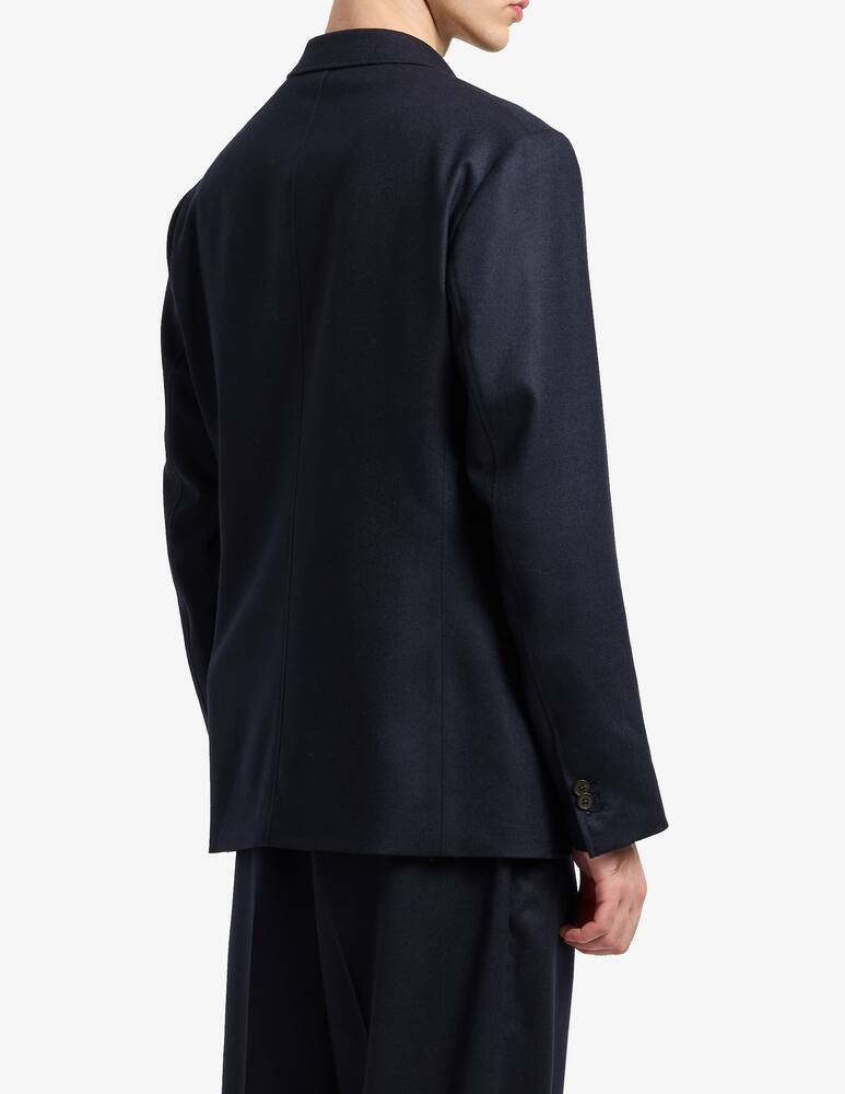 Emporio Armani Blazer tasca filetto flanella - immagine 3 Emporio Armani Blazer tasca filetto flanella - immagine 3