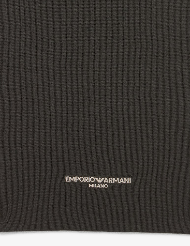rinascente Emporio Armani Milano logo scarf